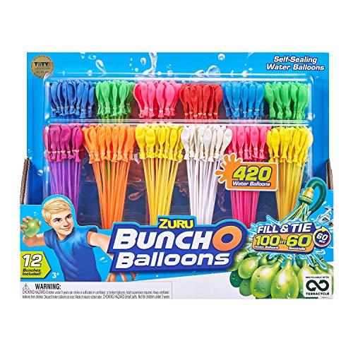 Bunch O Balloons Water Balloons - Bunch of Balloons Rapid Refill 12 Pack (420 Balloons)