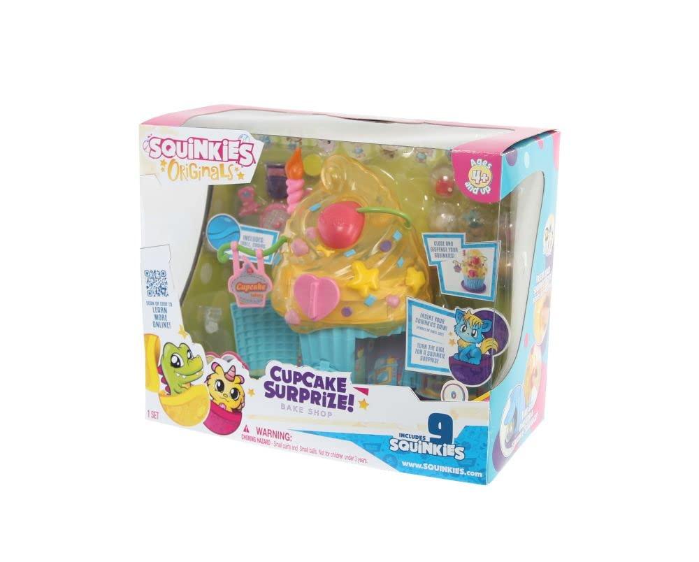 Squinkies Squinkies Original Cupcake Surprize | Squishies Bake Shop Vending Machine | 9 Squishy Toys Included