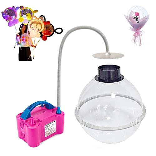 DOZPAL DOZPAL Balloon Gift Machine with Inflatable Pump, Balloon Stretcher Tool for Stuffing Filling Plush Toys Rose Balloon Bouquets - Wedding Christmas Birthday Party Gift