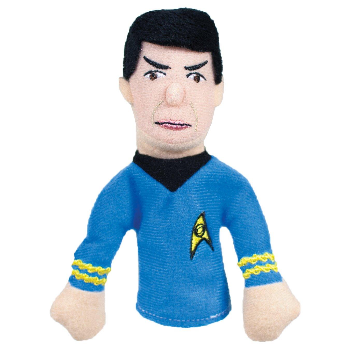 The Unemployed Philosophers Guild Spock Plush Finger Puppet and Refrigerator Magnet - Original Star Trek