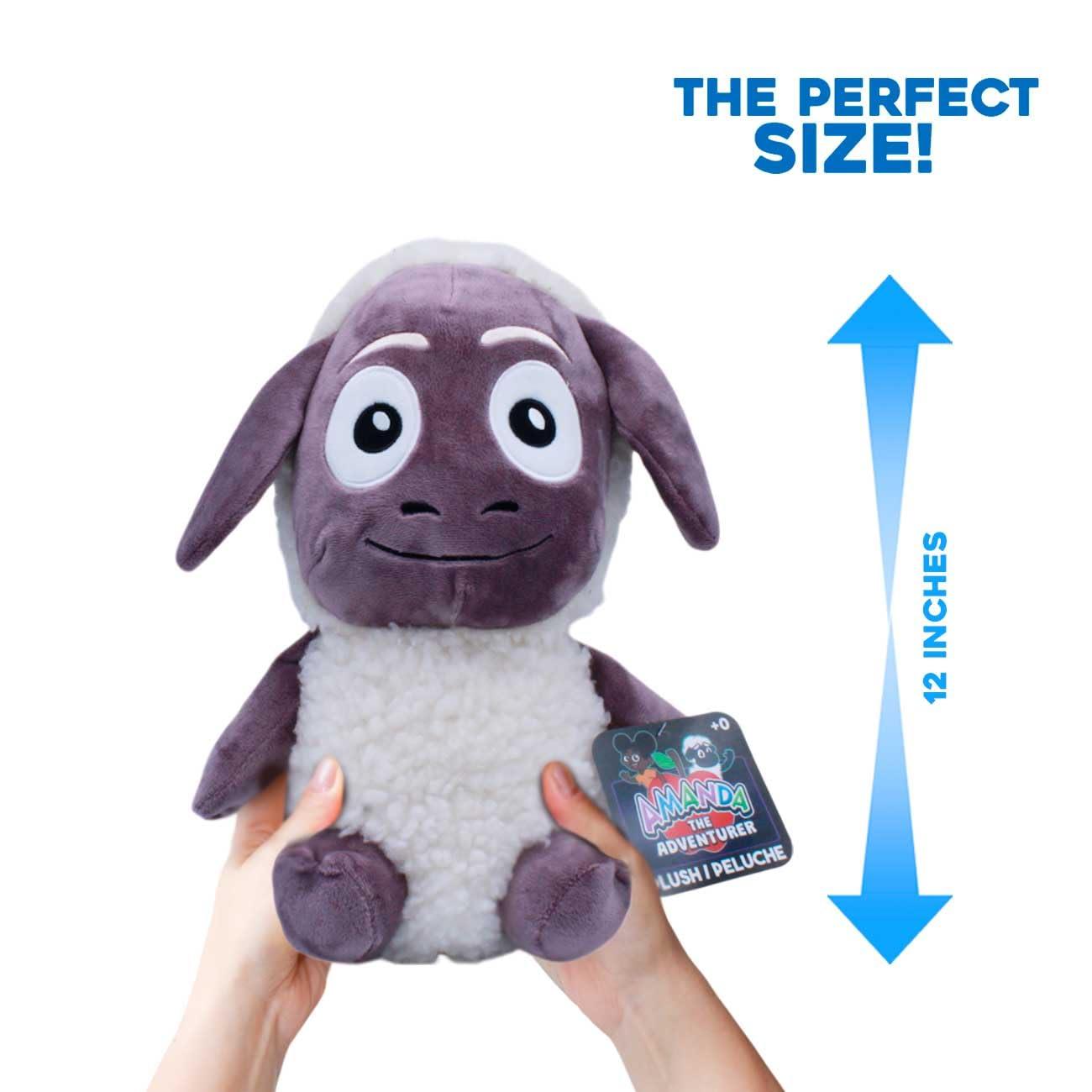 Just Toys LLC Amanda The Adventurer 12\" Mega Plush (Wooly)