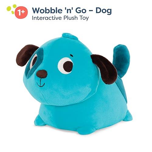 B. toys B. toys - Plush Crawling Toy Dog - Interactive Plush Dog Stuffed Animal Washable Tummy Time Barking Plush Toy with Movement & Sounds- Toys for Babies, Toddlers 1 Year +