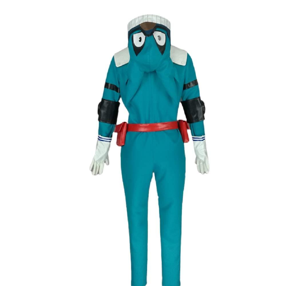 QILONG My Hero Academia Boku no Hero Akademia IMidoriya Izuku Deku Cosplay Costume2715 (Female XXL)