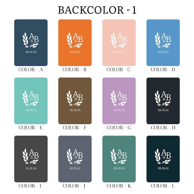 LongGenius LongGenius Unique Guest Book Card, Custom Wedding Monogram Playing Cards, Wedding Shower Favors, Custom Card Deck, Groomsmen Bridesmaid Card Gifts