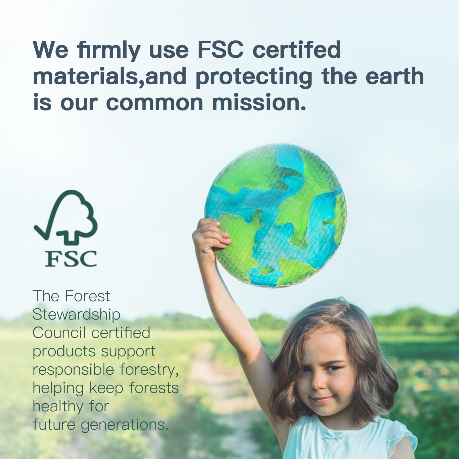 TOOKYLAND TOOKYLAND Colored Wooden Blocks Stacking Board Games Tumble Tower Games with Animal Pictures for Kids Boys Girls - 80 Pieces