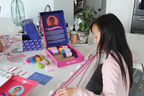 Kids Crafts Kids Crafts Rainbow Wall Hanging Arts & Crafts Kit - Fun DIY Craft Activity for Creative Gifts for 10 Year Old Girl