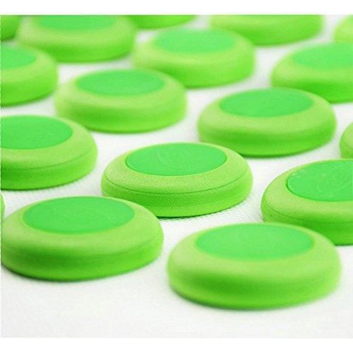 Justfund Justfund 100 Pack Green Dart Refills Disc Bullets for Nerf Vortex Blaster Praxis Nitron Vigilon Proton Ammo Discs Refill (100pcs)