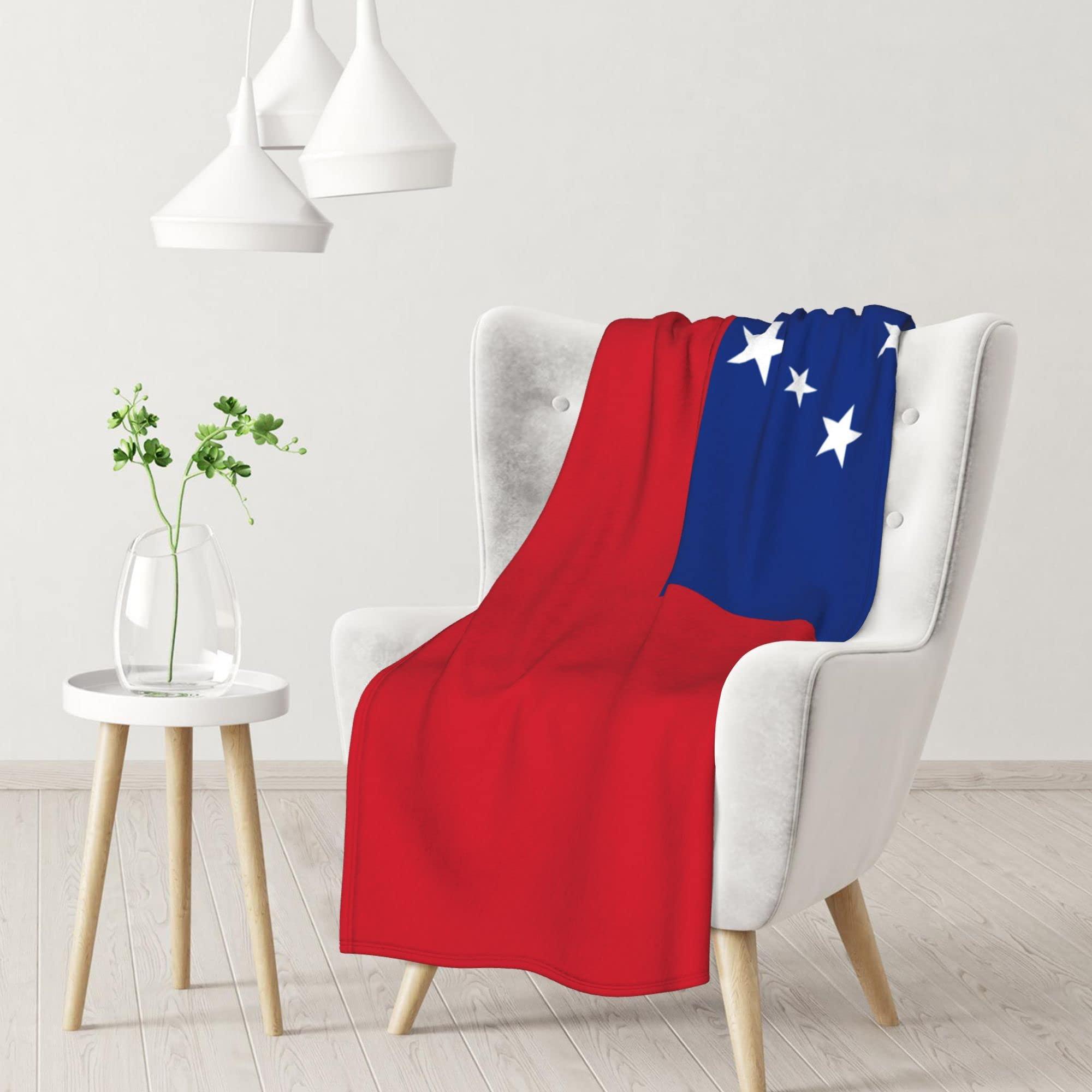 QG ZZX QG ZZX Samoan Flag Baby Blanket for Boys Girls Crib Blanket Stroller Blanket
