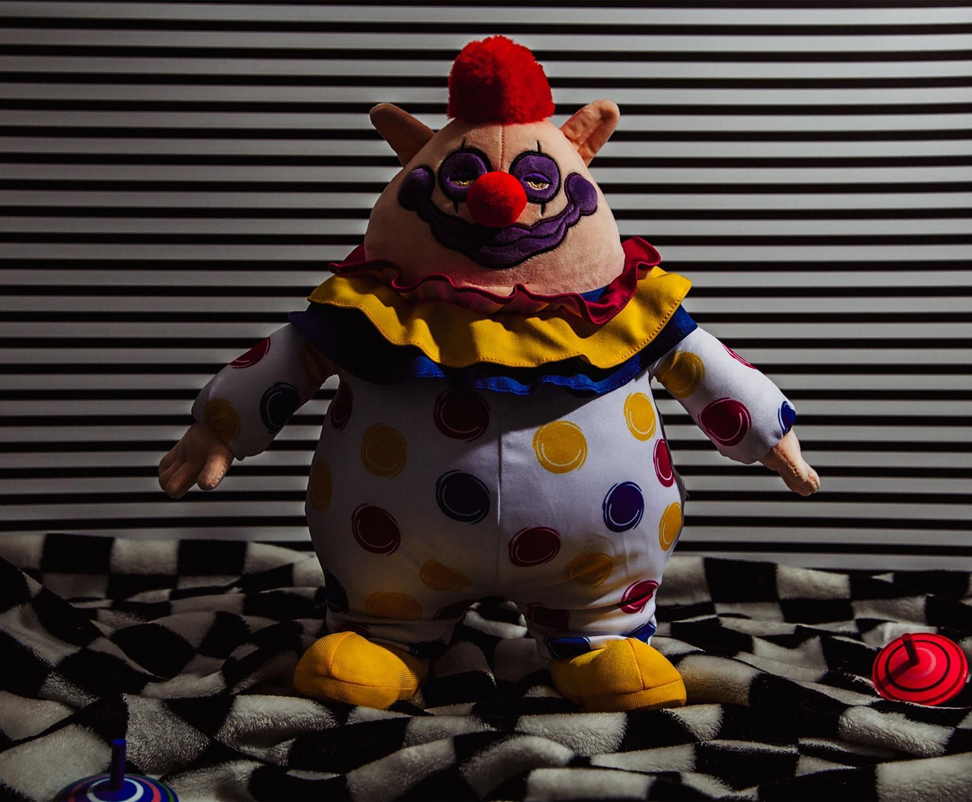 Toynk Killer Klowns from Outer Space Fatso 14-Inch Collector Plush Toy, Large Soft Stuffed Animal