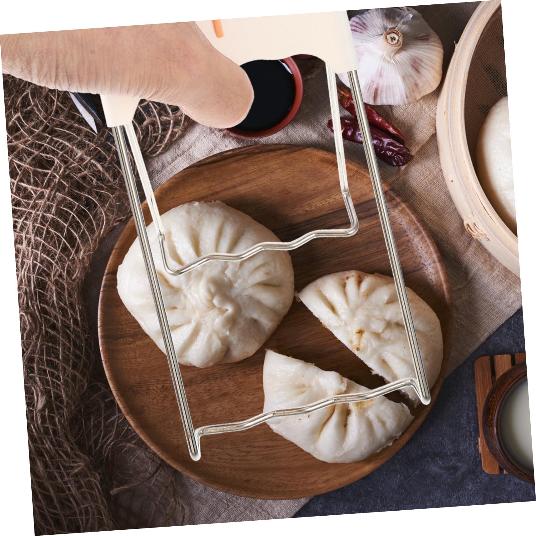 Zerodeko Zerodeko Plate Tongs Hot Pot Gripper Plate Rack Oven Rack Puller Sink Strainer Clamp Plate Gripper Pan Gripper Tongs Pan Dish Gripper Racks Fryer Thermal Bowl Pot Lifter White