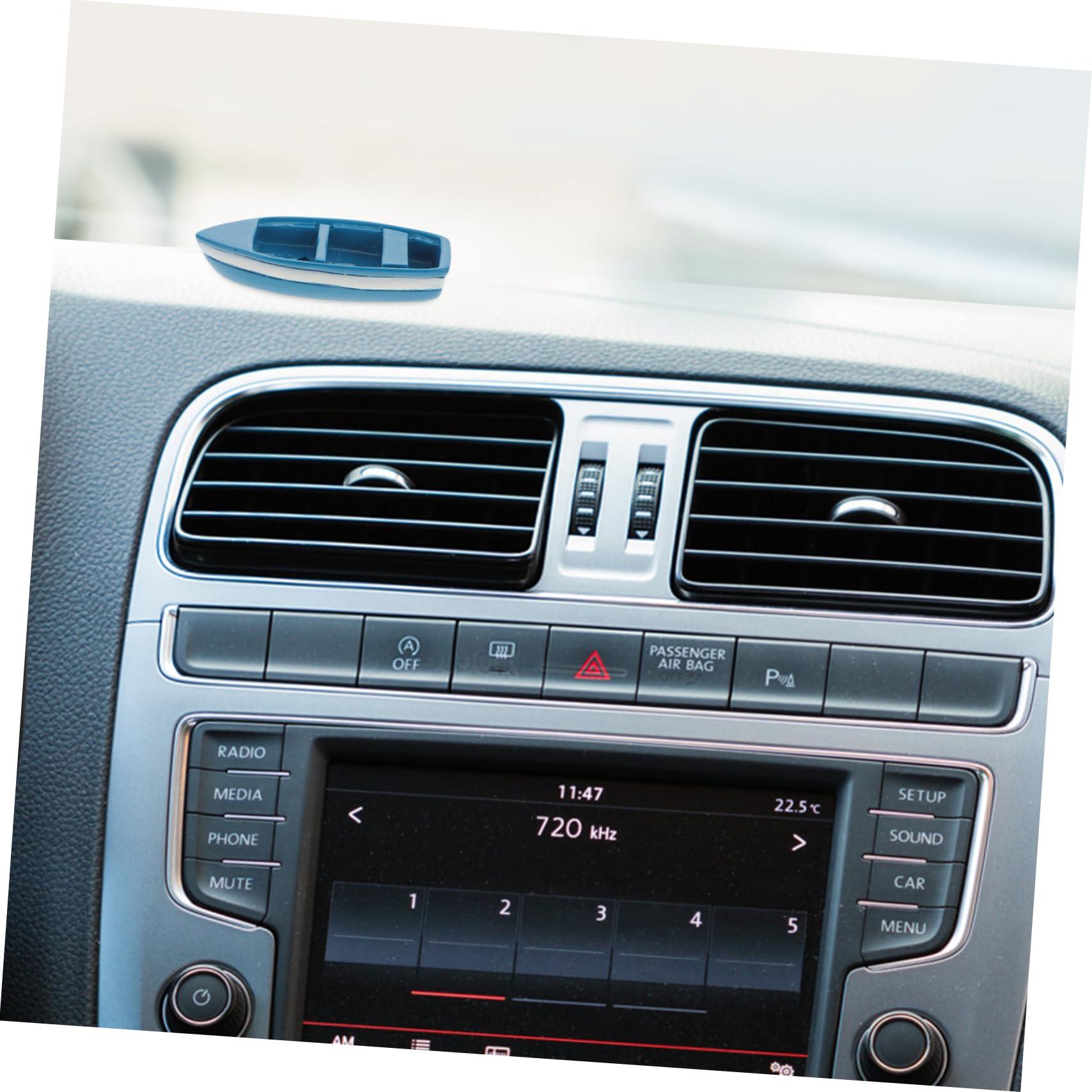 SAFIGLE SAFIGLE 2pcs Asian Decor Resin Rowing Boat Ornament Micro Landscape Boat Micro Landscape Ornaments Sailboat Figurine Home Decor Work Desk Accessories Paddles Model Glass Wooden Model