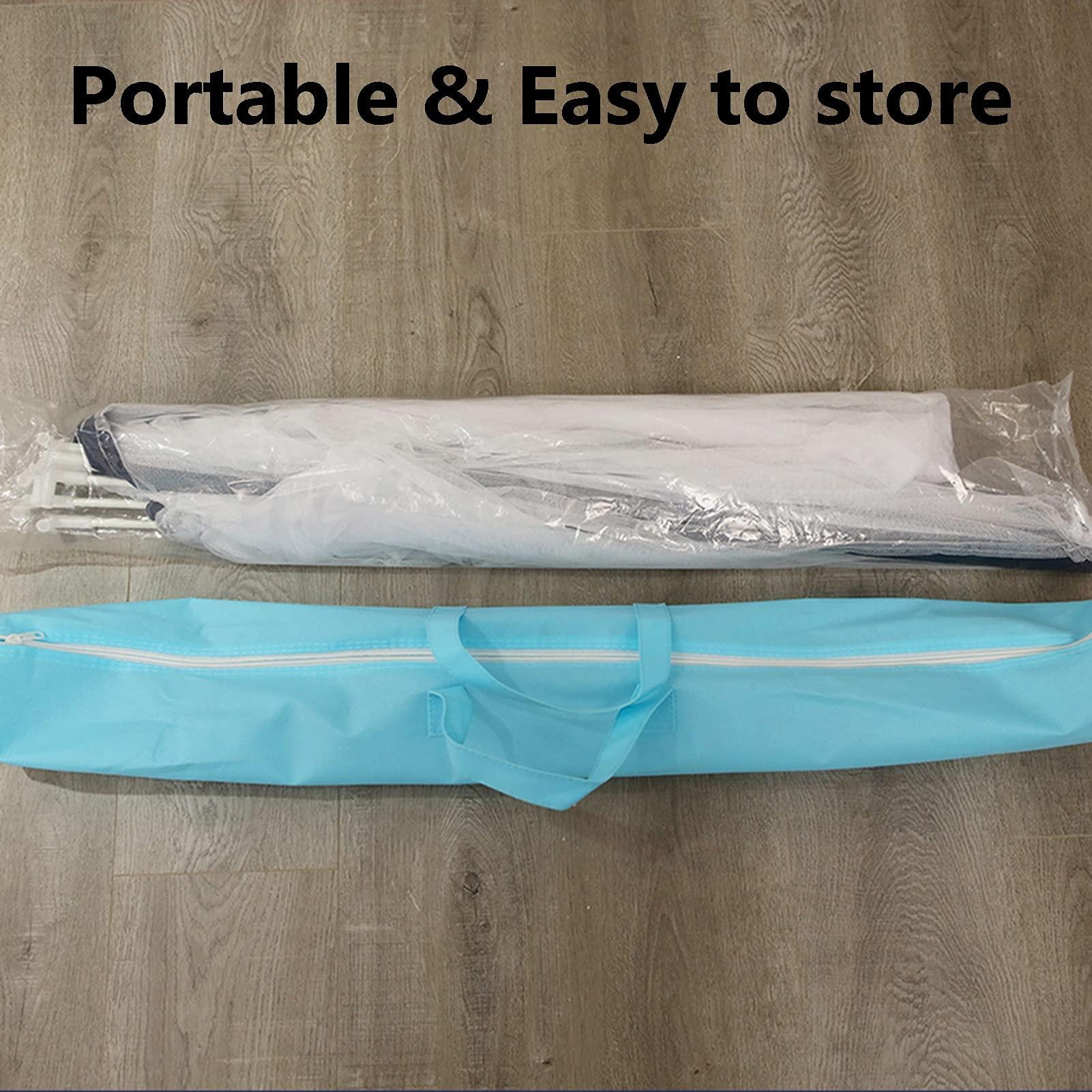 SIAMZYWV Mosquito Net Foldable Mosquito Net, Outdoor & Indoor Free-Installation Mosquito Net, Saving Space - Kid/Adult Mosquito Net (Size : 160x190x80cm)