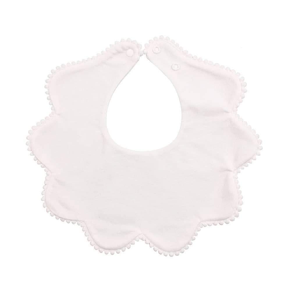 JANGANNSA JANGANNSA 3 PCS Flower Baby Bibs Infant Burp Clothes for Baby Girls Saliva Towel Cotton Infant Toddler Girls Bibs(3 PCS -B)