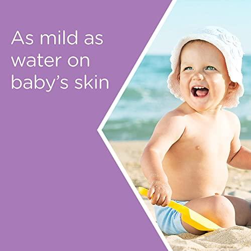 Aveeno Baby Aveeno Baby Continuous Protection Zinc Oxide Mineral Sunscreen Lotion for Sensitive Skin with Broad Spectrum SPF 50, Tear-Free, Sweat- & Water-Resistant, Travel-Size, 3 fl. Oz (Pack of 2)