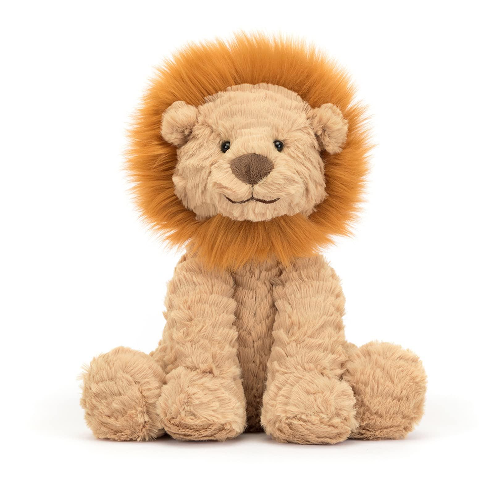 Jellycat Jellycat Fuddlewuddle Lion Stuffed Animal, Medium 9 inches | Big Cat Plush Toy | Classic Children\'s Gift