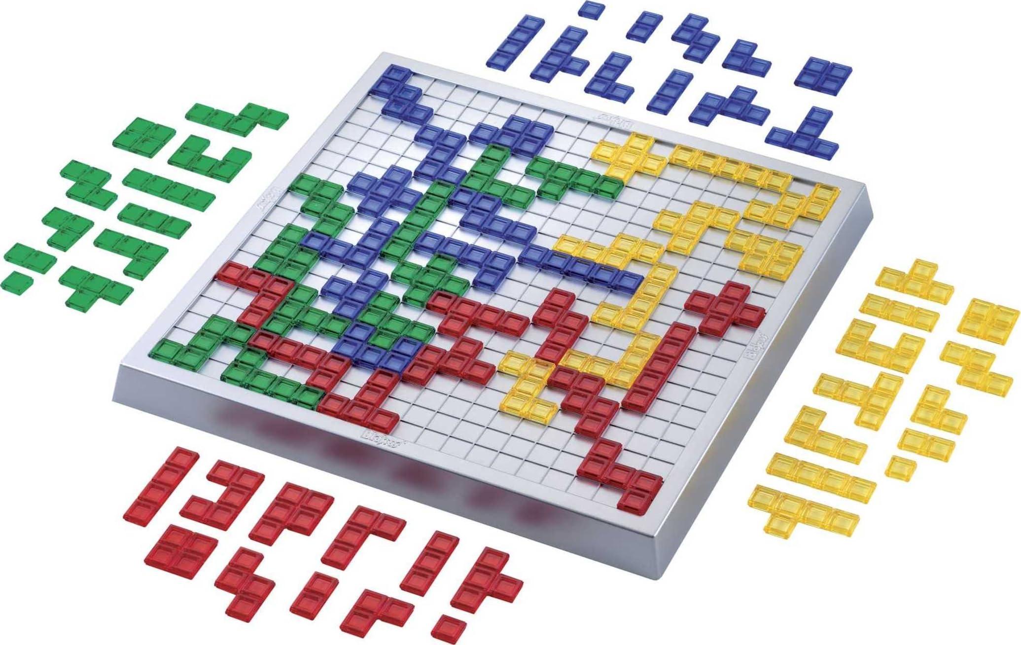 Blokus Mattel Games Blokus XL Strategy Board Game, Family Game for Kids & Adults with Colorful Oversized Pieces & Just One Rule (Amazon Exclusive)