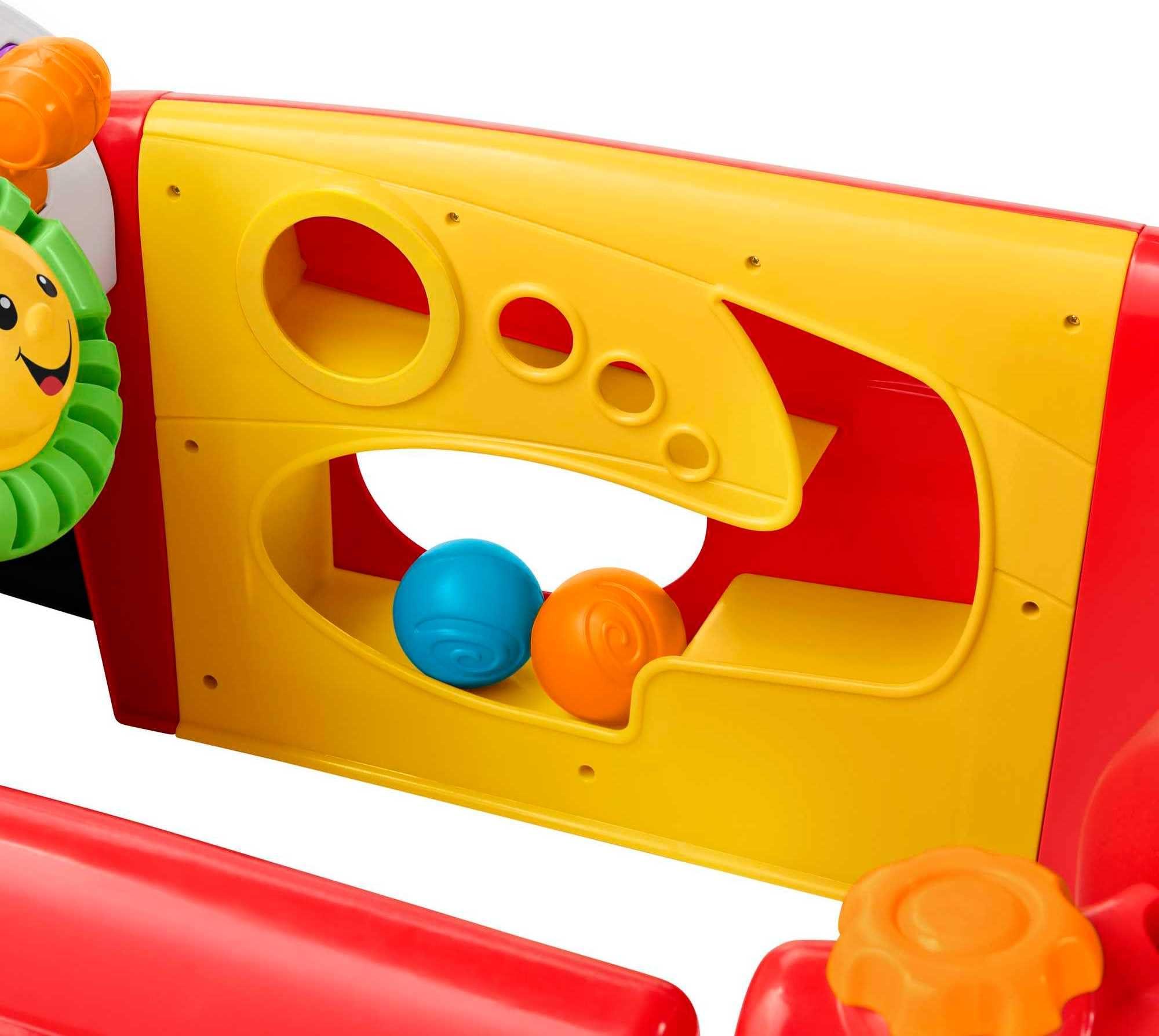 Fisher-Price Fisher-Price Baby Toy Laugh & Learn Crawl Around Car Red Activity Center with Educational Music & Lights for Infants Ages 6+ Months (Amazon Exclusive)