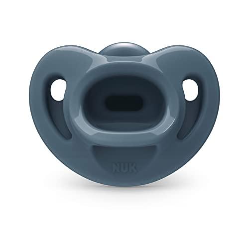 NUK NUK Comfy Orthodontic Pacifiers, Timeless Collection, 6-18 Months, 5 Count