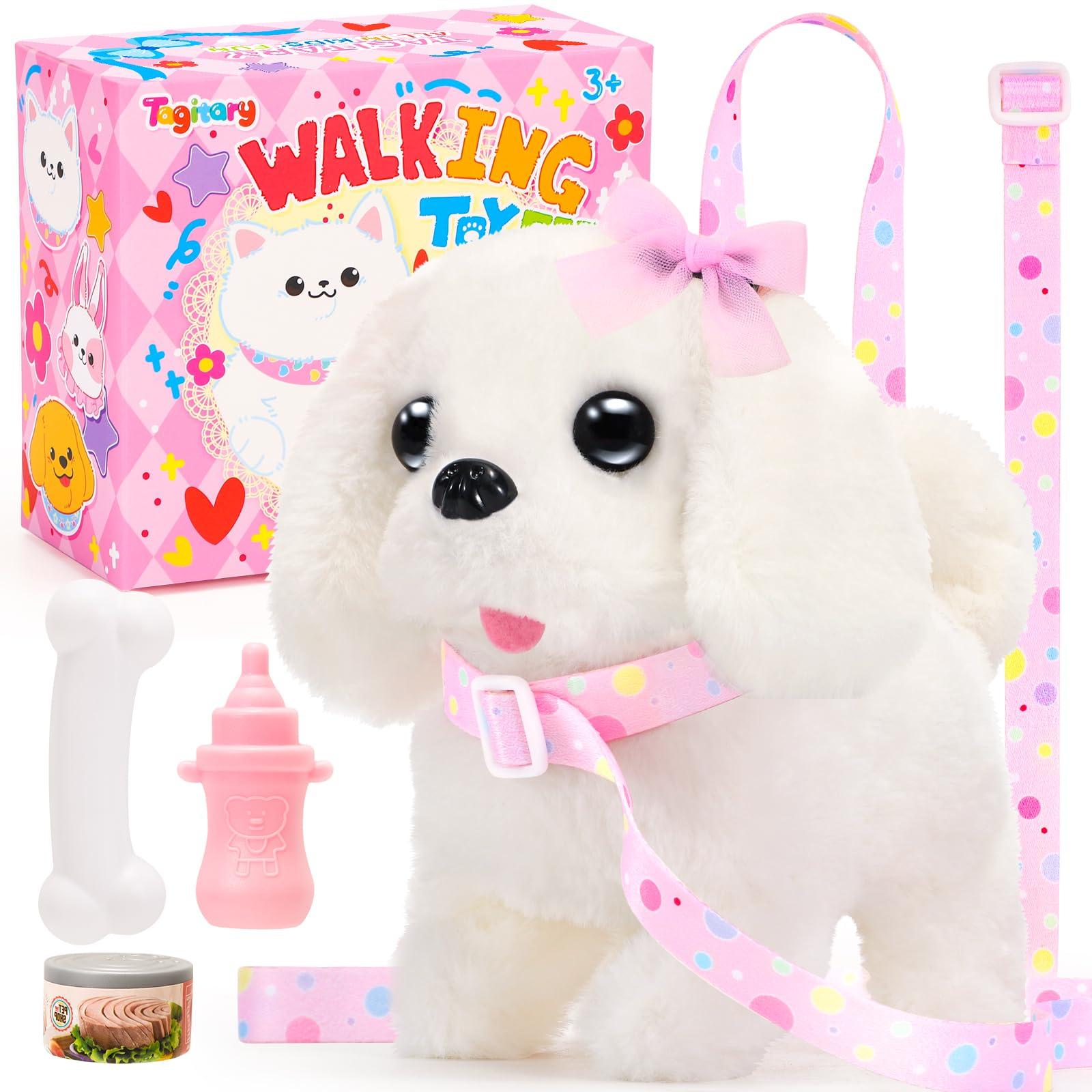Tagitary Tagitary Plush Toy Interactive Unicorn and Puppy Toys for Kids with Sounds