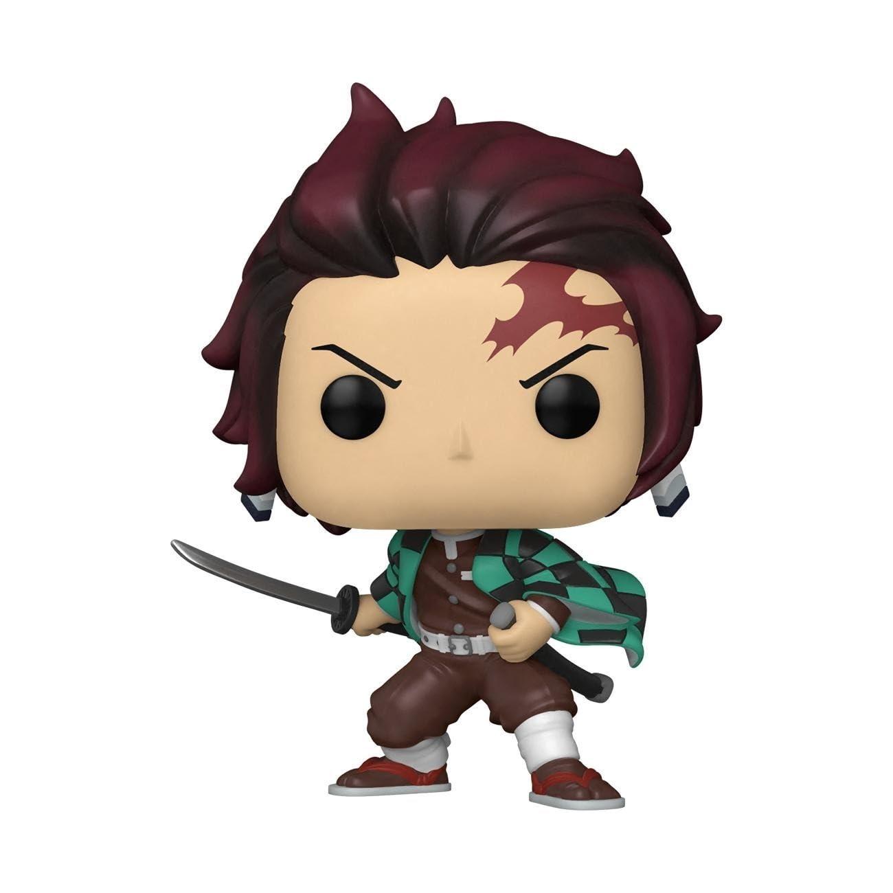 Funko Funko POP Animation: Demon Slayer- Tanjiro Kamado, Multicolor