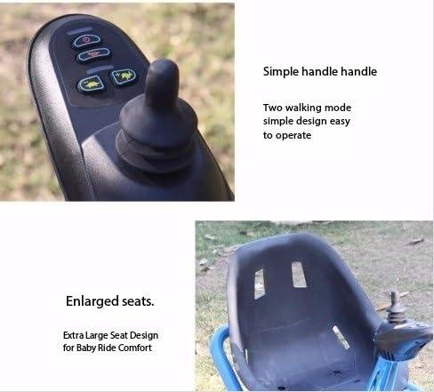 oenyaus oenyaus 24V Ride on Car Electric Vehicle Licensed for Kids, Electric Cars for Kids w/Parent Control,2 Speeds(Orange-B), 70x46x64cm