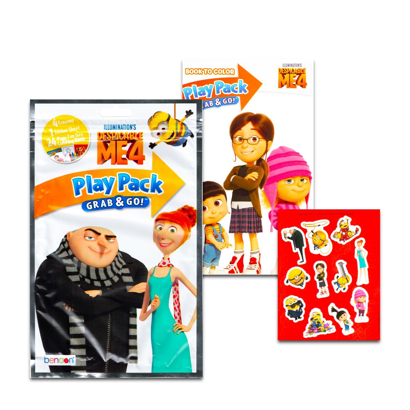 Despicable Me Minions Despicable Me Minions Coloring Book Bundle with 6 Activity and Coloring Books, Stickers, Crayons, and More