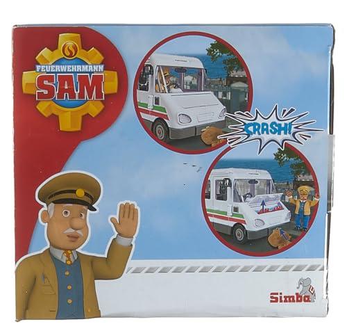 Simba Simba Fireman Sam Vehicle The Trevors Bus Bus 20cm Long with Trevor Figure Approx. 6cm