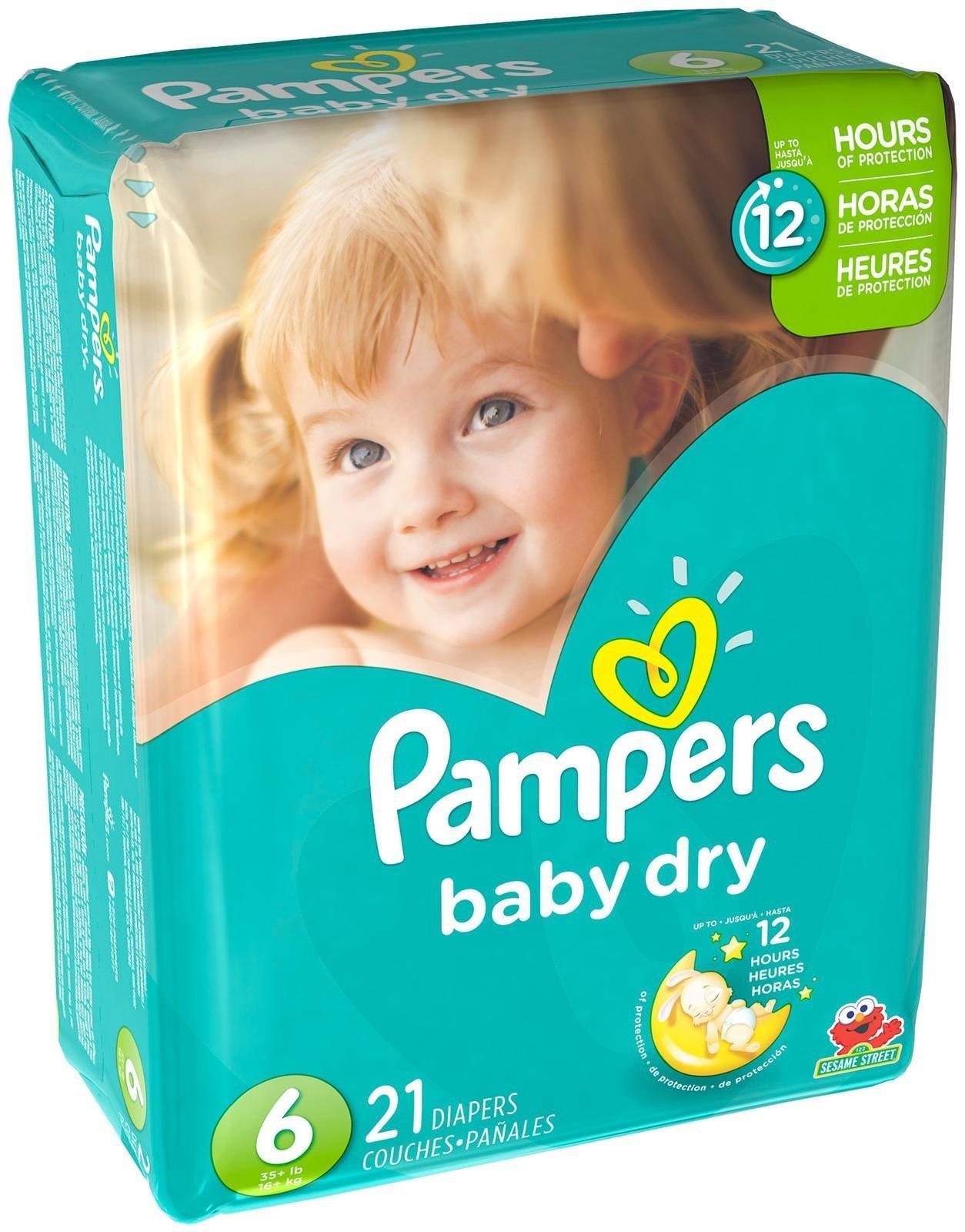 Pampers Pampers Baby Dry Diapers - Size 6 - 21 ct