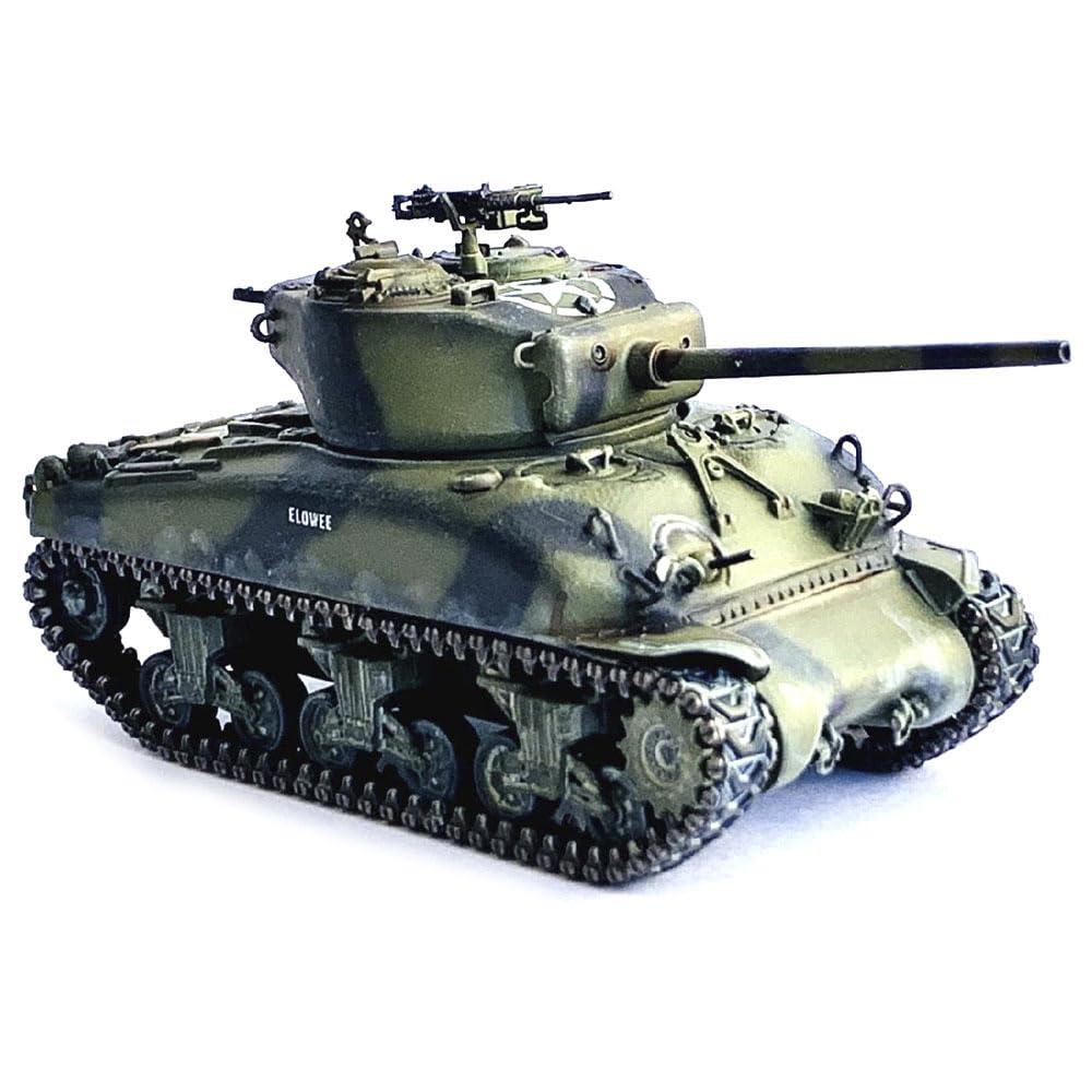 Dragon Model United States M4A1(76) W VVSS Sherman Tank 2nd Armored Division, France (1944) \"NEO Dragon Armor Series 1/72 Plastic Model by Dragon Models 63169