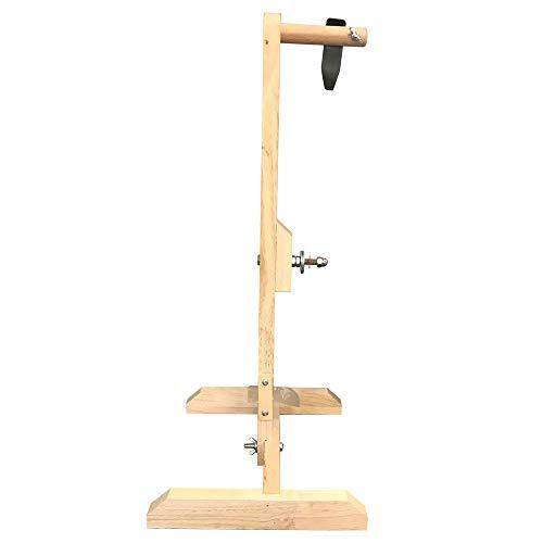 WoodWell WoodWell 16 Inch Tabletop Spinning Prize Wheel w/ Wood Stand | Dry Erase | 10 Customizable Slots | Casino Games | Family Night | Classrooms | with Markers and Eraser