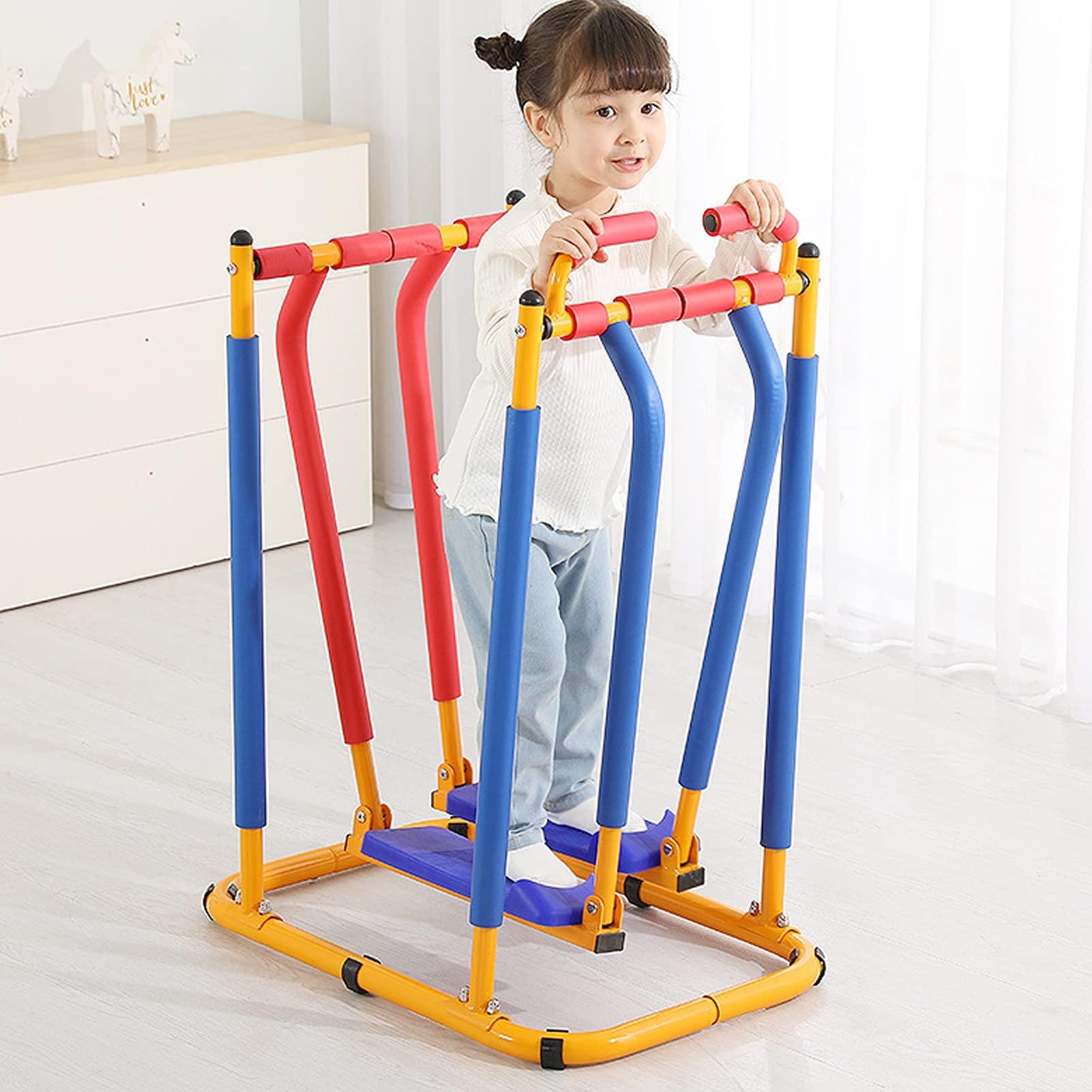 QBDGXFC Fitness Exercise Equipment for Kids, Adjustable Exercise Equipment with Non-Slip Pedals, Children\'s Treadmill for Kids Fitness Exercise, Boys and Girls