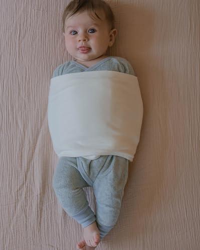 The Butterfly Swaddle The Butterfly Swaddle Organic Cotton Blend, All-in-One Butterfly Wing Sleep Sack Transitional Training System for Newborn Infant Baby with Wash Bag, Large (12-17 lbs), Mellow Yellow