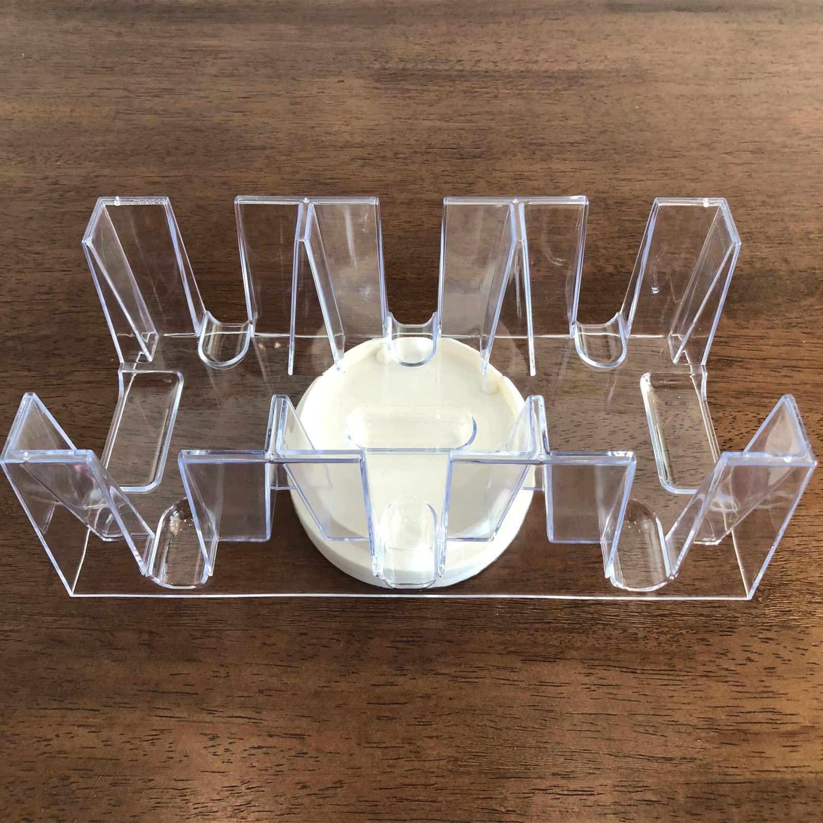 Yuanhe Yuanhe 9 Deck Rotating-Revolving Playing Card Tray, Card Holder