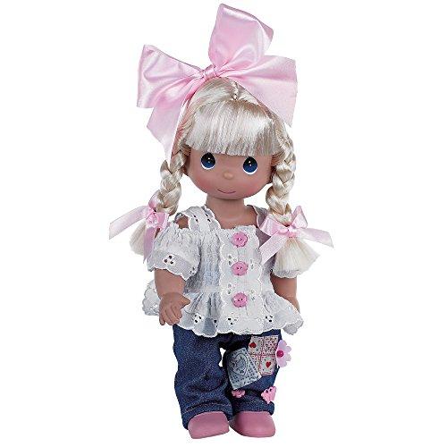 The Doll Maker Precious Moments Dolls Linda Rick Cute as a Button 12 inch Doll