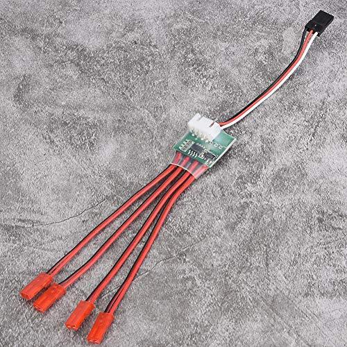 Dilwe Dilwe RC Aircraft LED Light Bar LED Light Strip Controller for Remote Control Airplane(3S)