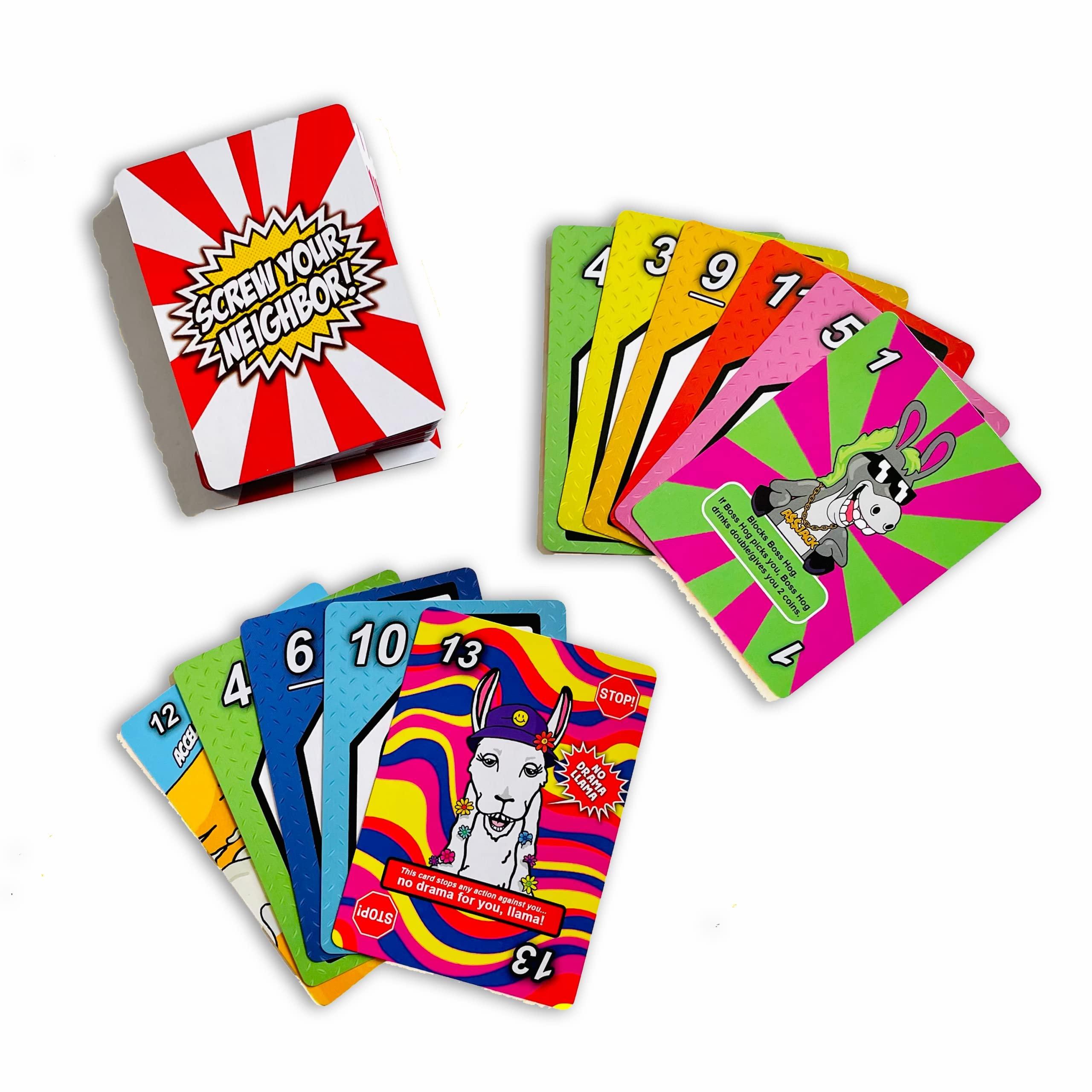 My Pet Elephant Screw Your Neighbor Card Game