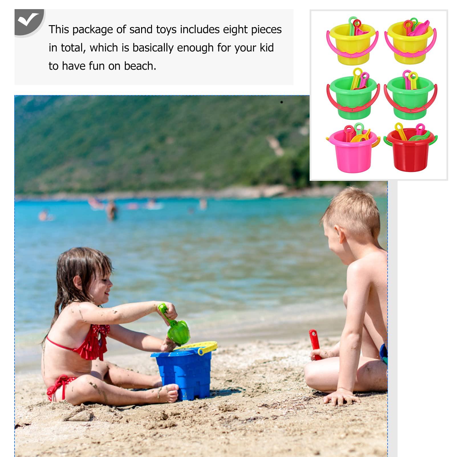 Plastic sand buckets clearance