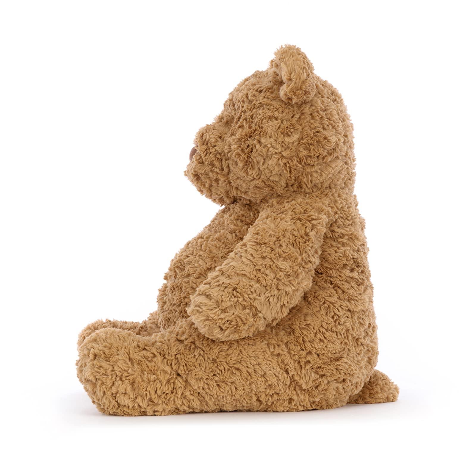 Jellycat Jellycat Bartholomew Bear Stuffed Animal, Medium, 10 inches | Teddy Bear Plush | Soft and Huggable | Classic Children\'s Gift
