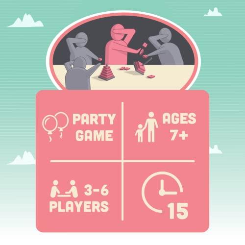 Exploding Kittens LLC Exploding Kittens Hand to Hand Wombat Card Game Fun Family Card Games for Adults Teens & Kids - Fun Party Games, 3-6 Players