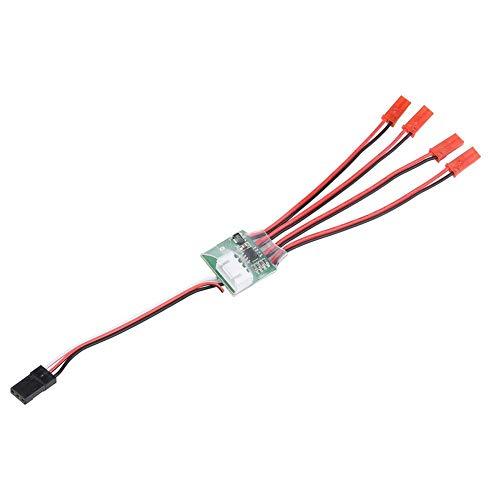 Dilwe Dilwe RC Aircraft LED Light Bar LED Light Strip Controller for Remote Control Airplane(3S)