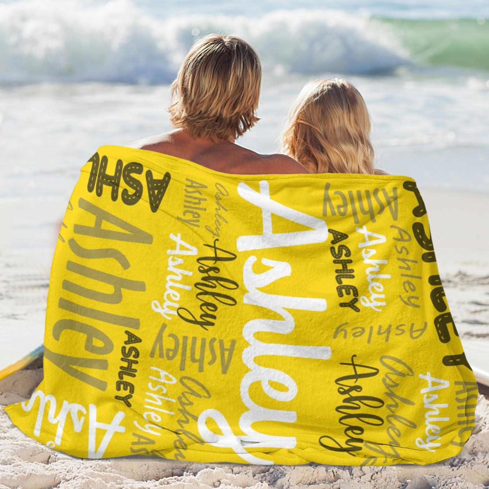 Dr.TOUGH Dr.TOUGH Personalized Blanket for Kids Baby Adults Custom Name Blankets Personalized Blanket with Name Gift for Christmas Birthday Valentines Day