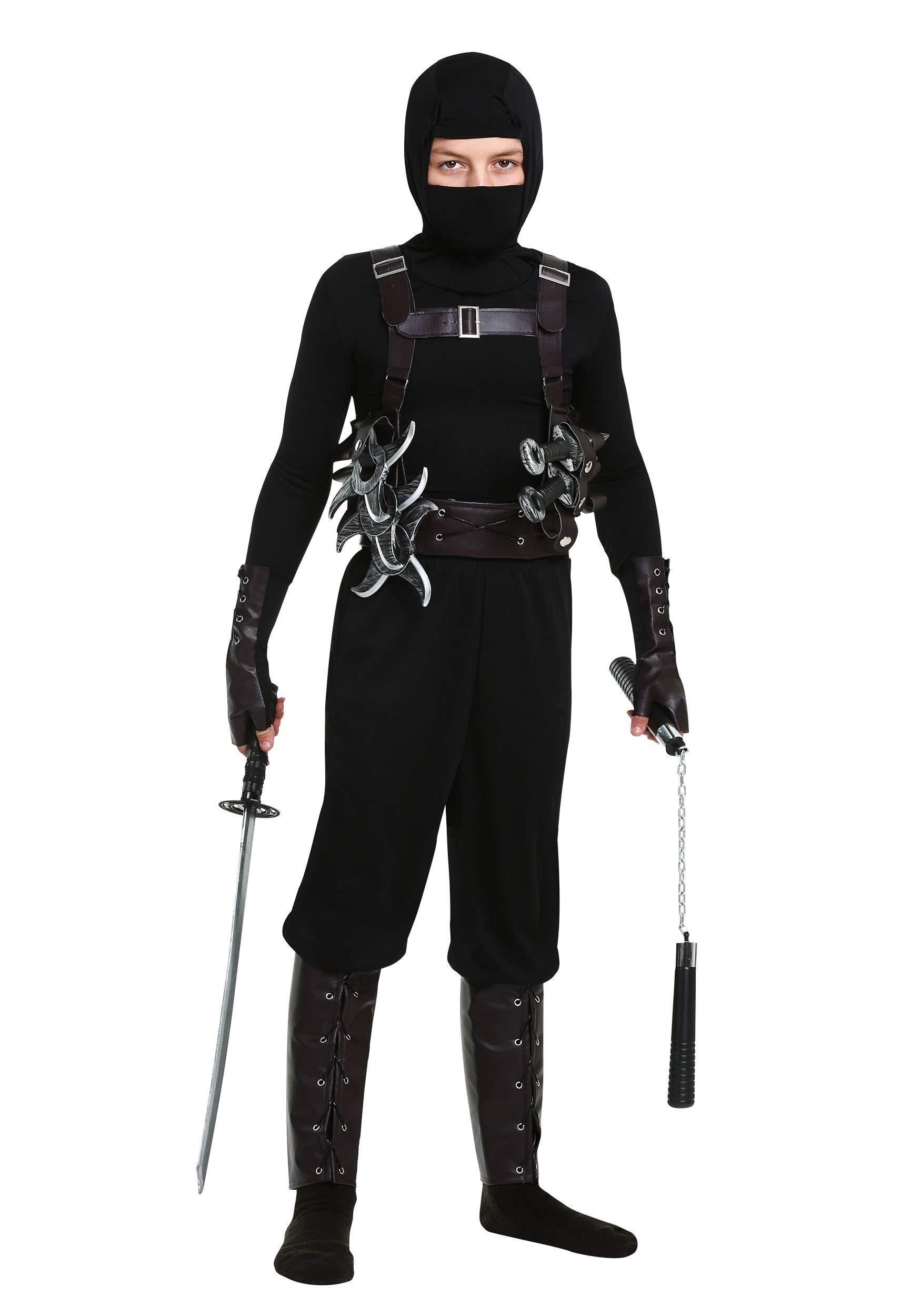Fun Costumes Ninja Assassin Costume for Boys X-Large