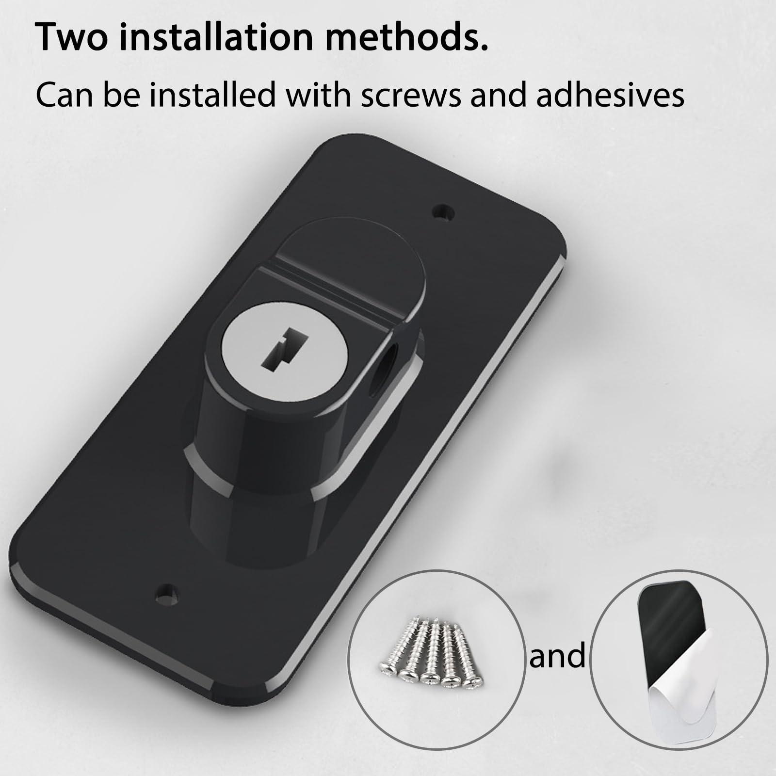 KIZZHISI KIZZHISI Fridge Lock (2 Pack),Refrigerator Lock with Keys,for Fridge, Cabinet Locks, Drawers, Dishwasher, Toilet and Child Safety Cabinet Locks, Traceless Adhesive No Drilling (White)