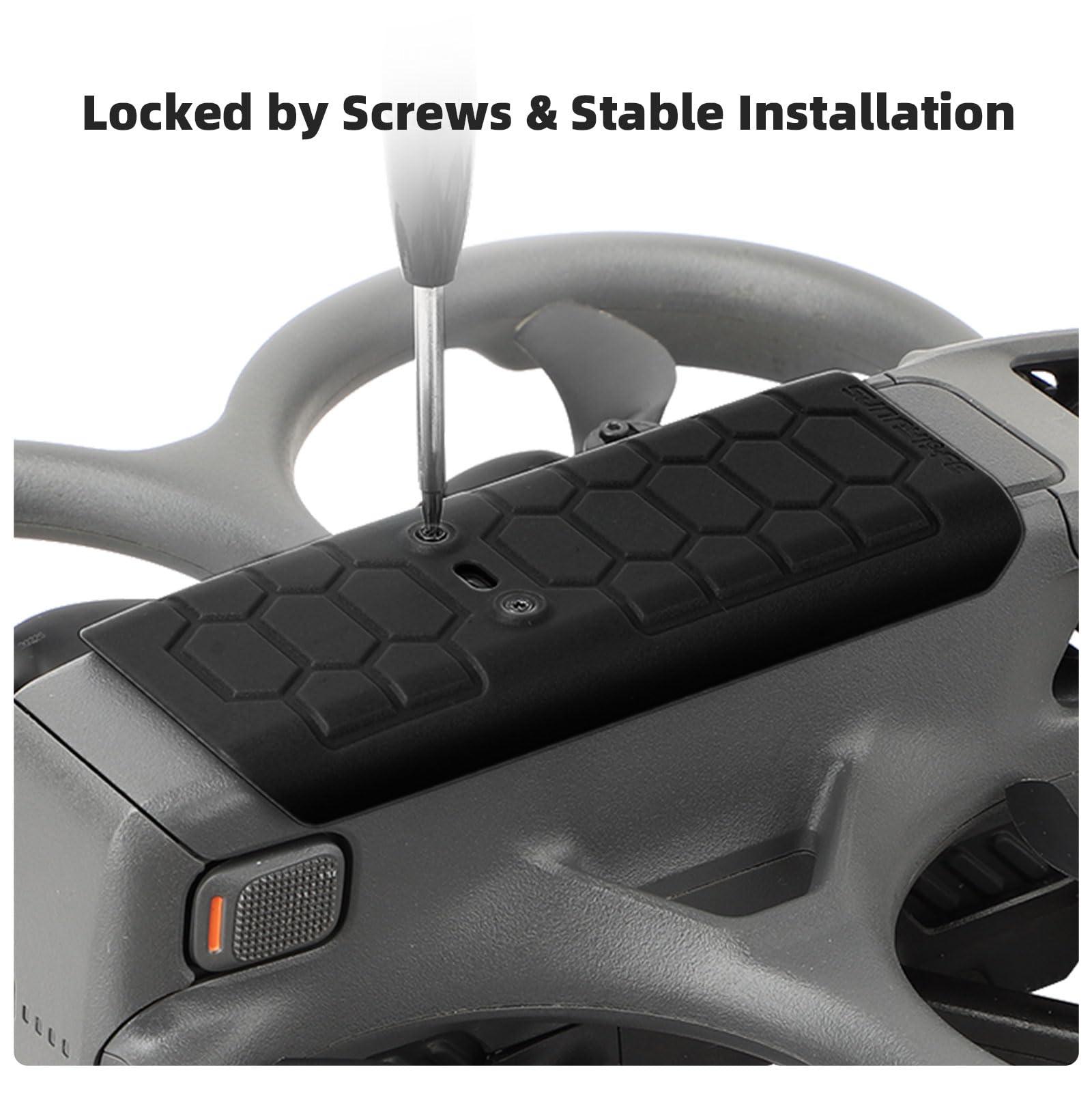 BTG BTG Protective Plate for DJI Avata 2 Accessories Body Protection Bottom Protection(Red)