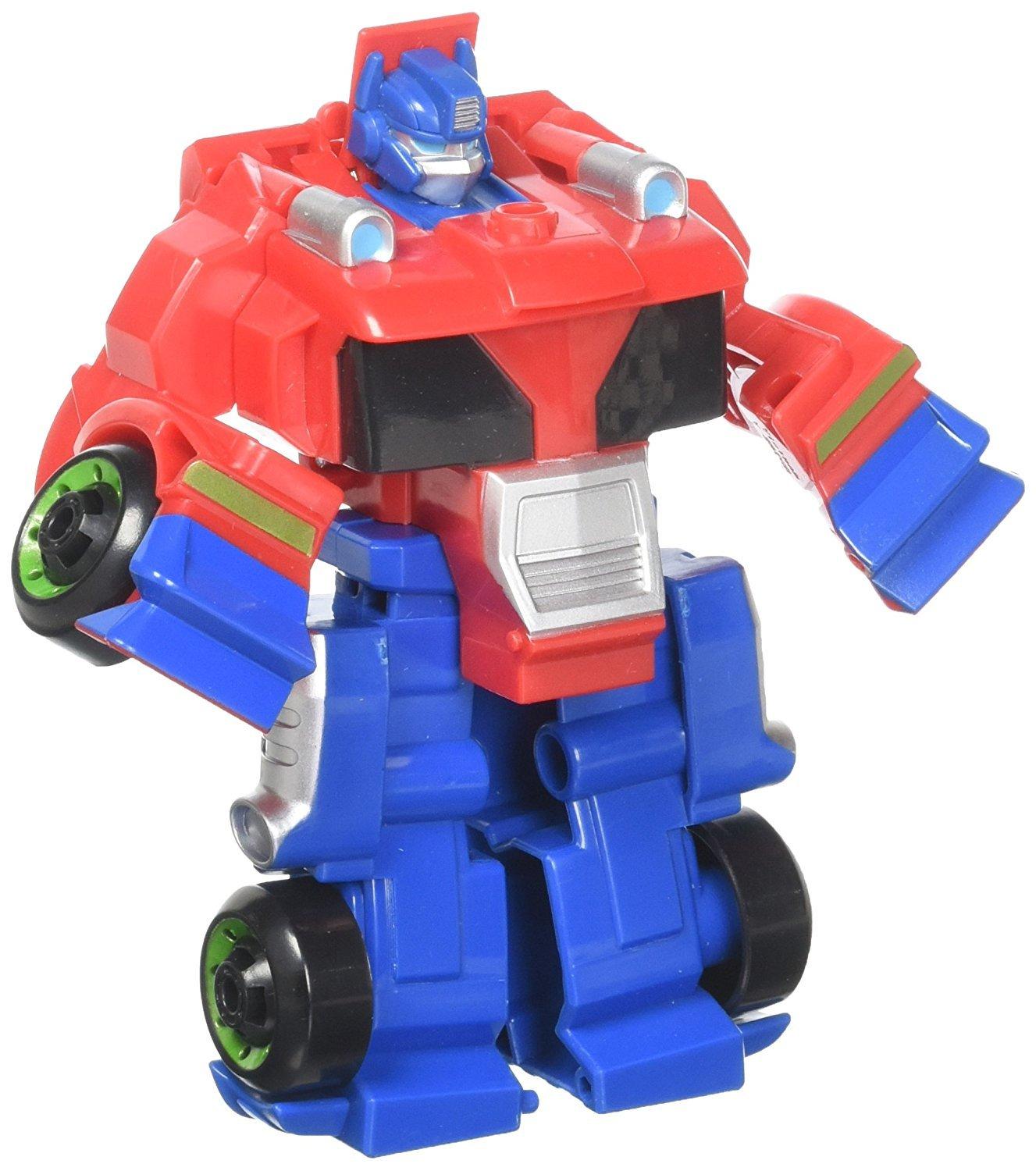 Transformers Transformers Playskool Heroes Rescue Bots Optimus Prime Figure
