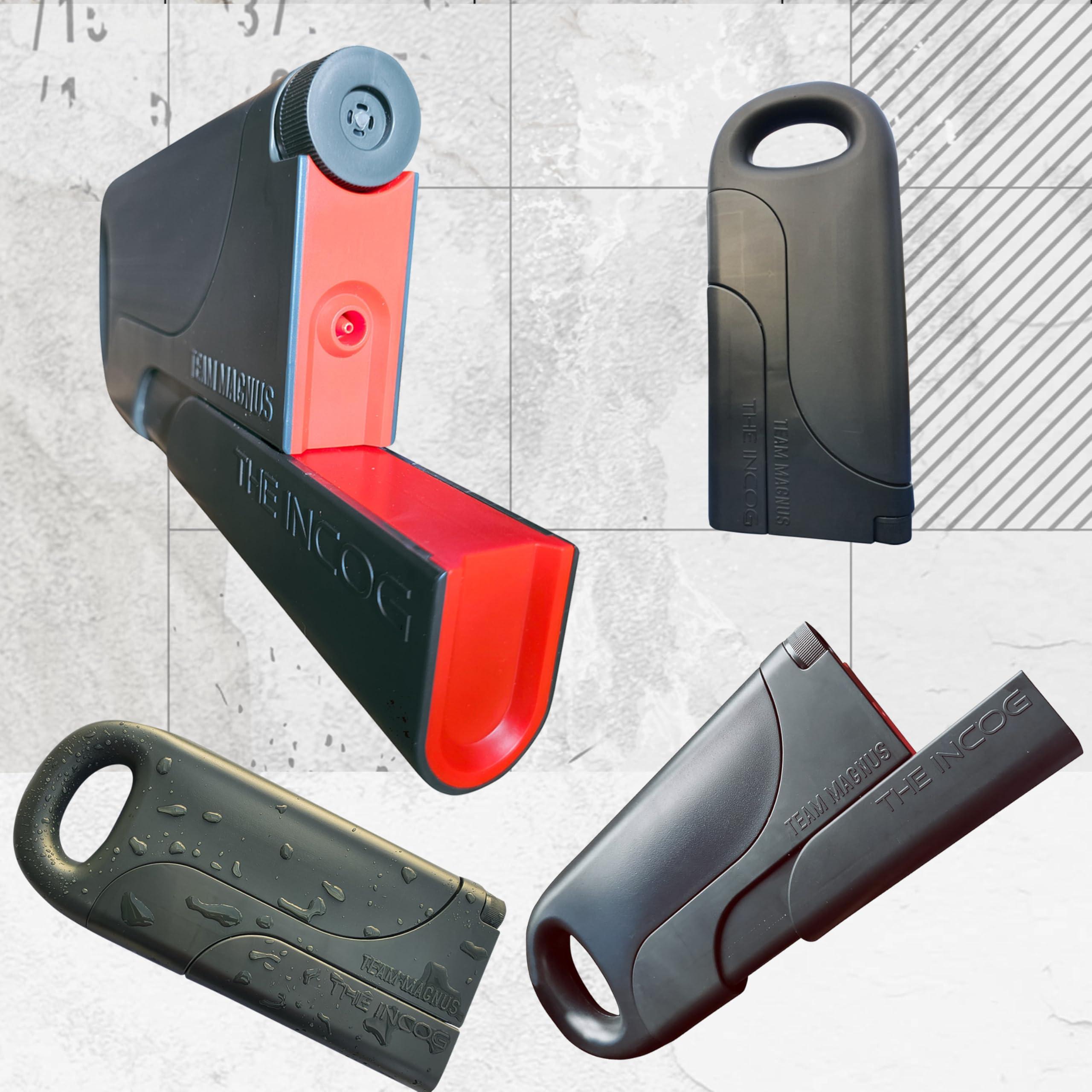 TEAM MAGNUS Team Magnus Incog Water Guns 1200CC - Powerful and Stealthy (1-Pack Red)