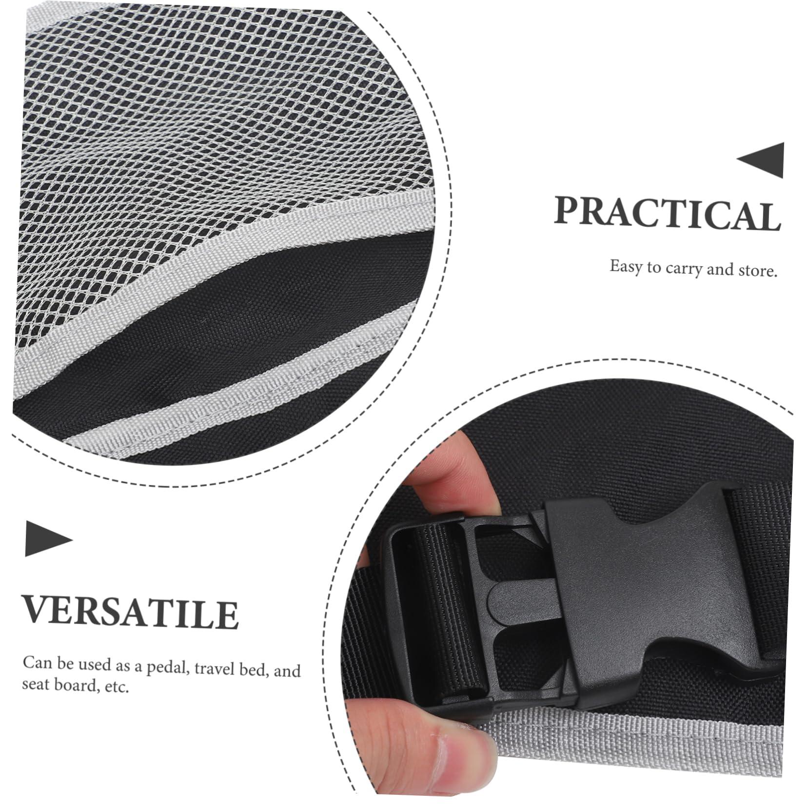 HAPINARY HAPINARY 1 Set Portable Travel Bed Seat Essentials Travel Essentials Airpl Extender Plane Bed Jet Travel Supplies Travel Bed Flight Bed Black