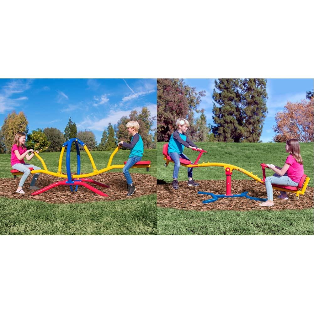 gym dandy Gym Dandy Pendulum Teeter Totter Seesaw Set TT-320 and Spinning Teeter Totter