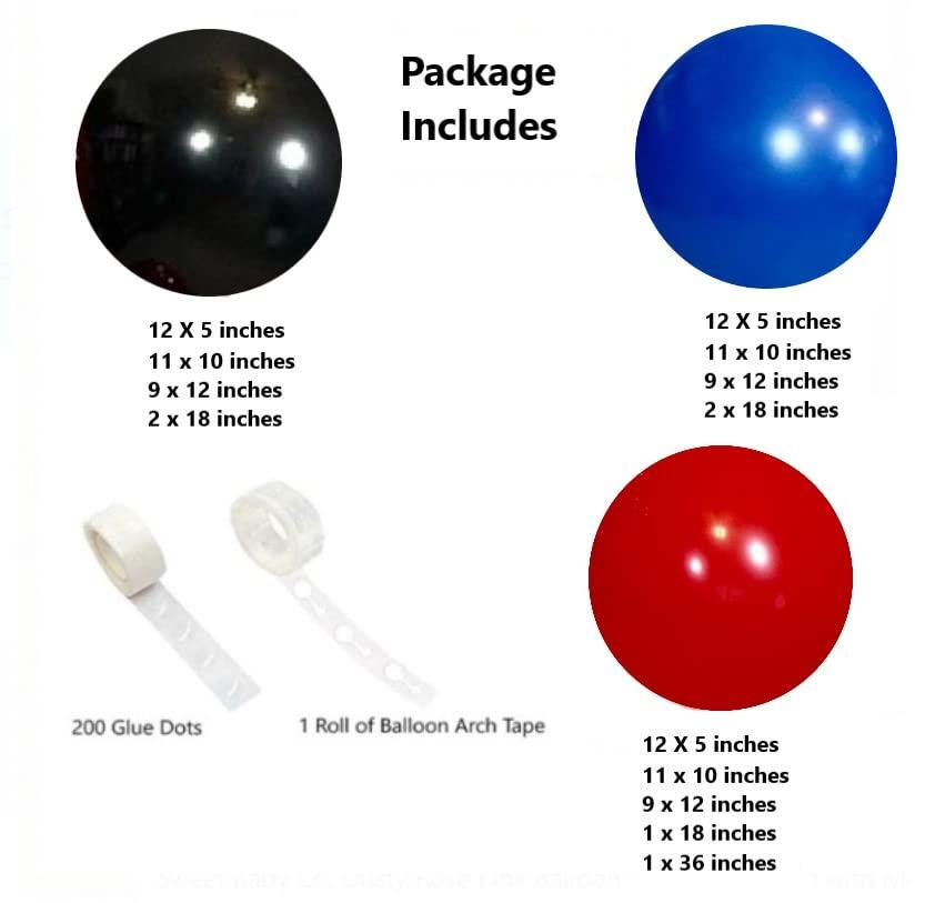 STK STK Balloons Arch COMPATIBLE FOR Spiderman Balloon Garland Kit Spidey and His Amazing Friends Birthday Decorations Backdrop Party Supplies Hombre Araa Decoraciones Globos Para Cumpleaos de Globo