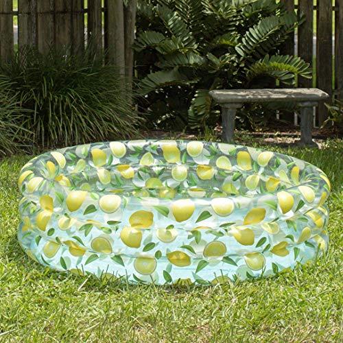 Poolcandy Poolcandy Lemon Print Designer Sunning Pool